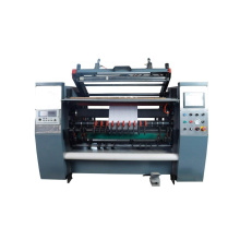 High speed automatic paper roll rewinding and slitting machine